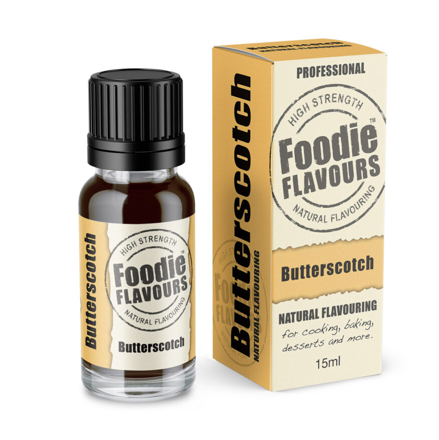 Butterscotch Natural Flavouring bottle and box