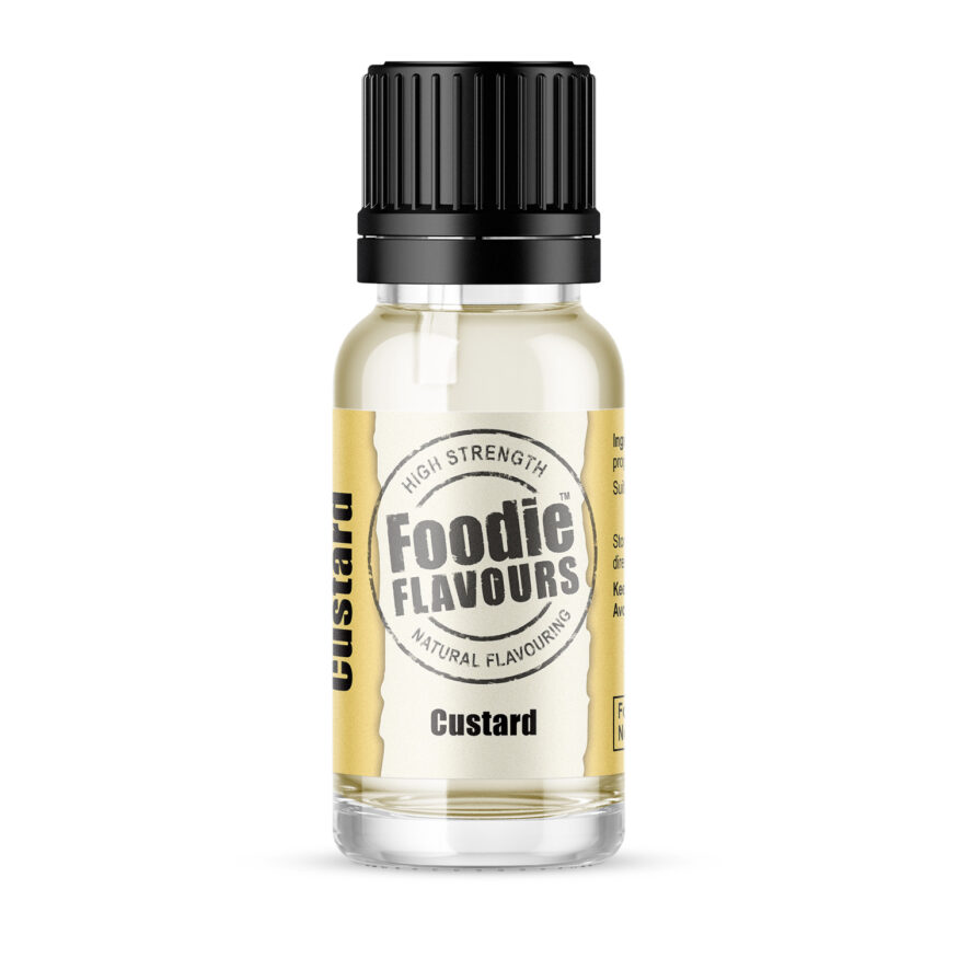 Custard Natural Flavouring 15ml bottle