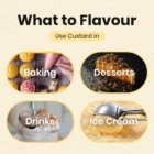 Custard Natural Food Flavouring | Foodie Flavours | What to flavour