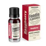 raspberry natural flavouring bottle and box