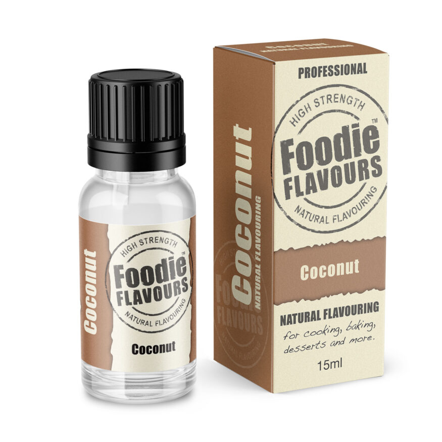 Coconut Natural Flavouring bottle and box
