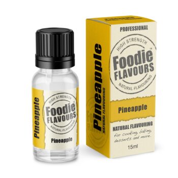 Pineapple Natural Flavouring bottle and box