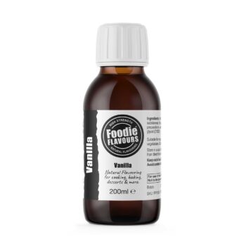 Vanilla Natural Flavouring 200ml - Foodie Flavours