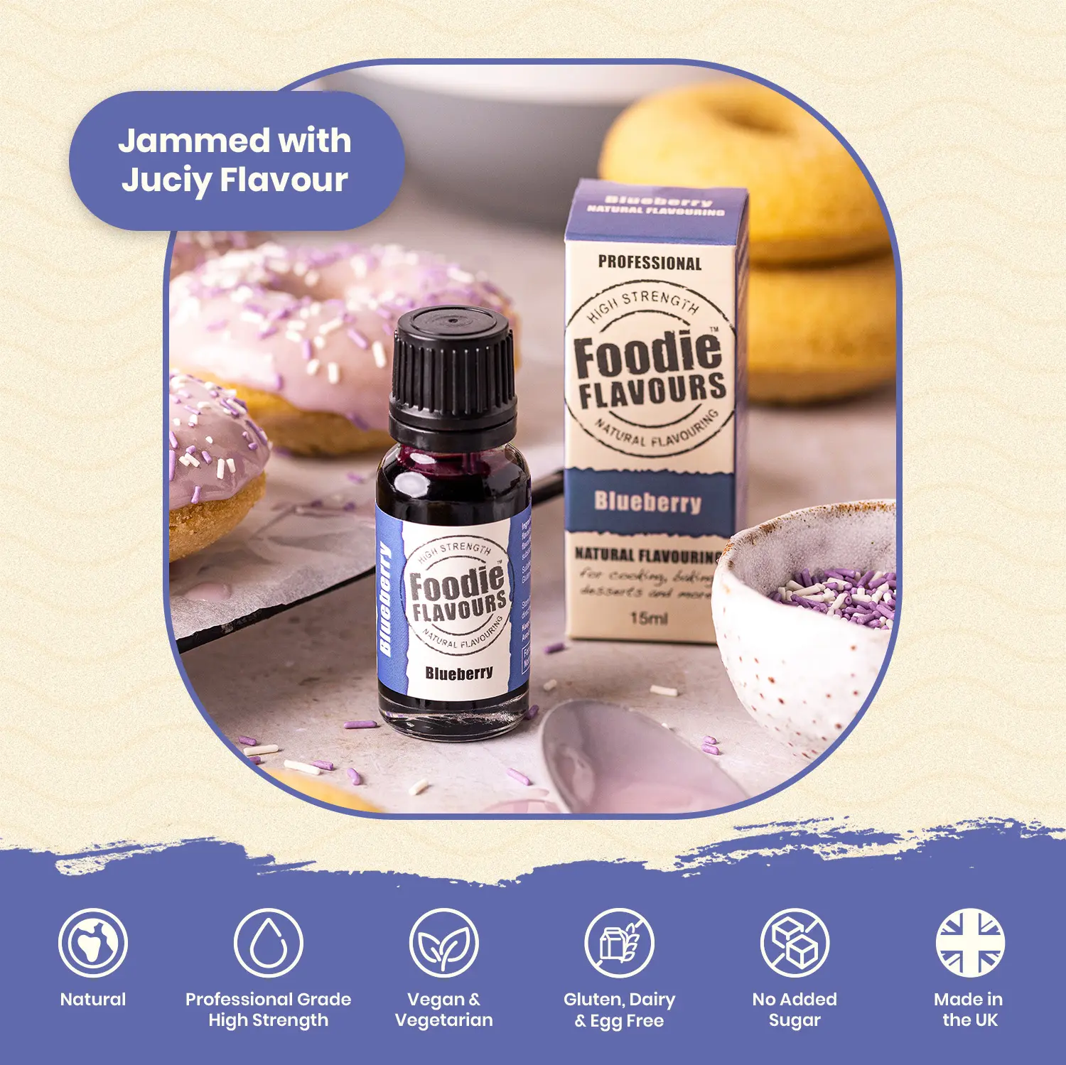 Blueberry Natural Flavouring - features