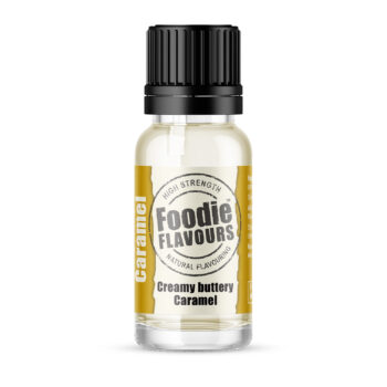 creamy buttery caramel natural flavouring 15ml bottle