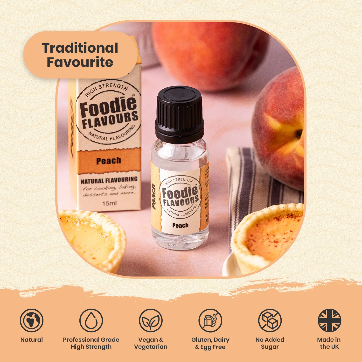 Peach Natural Flavouring - Features