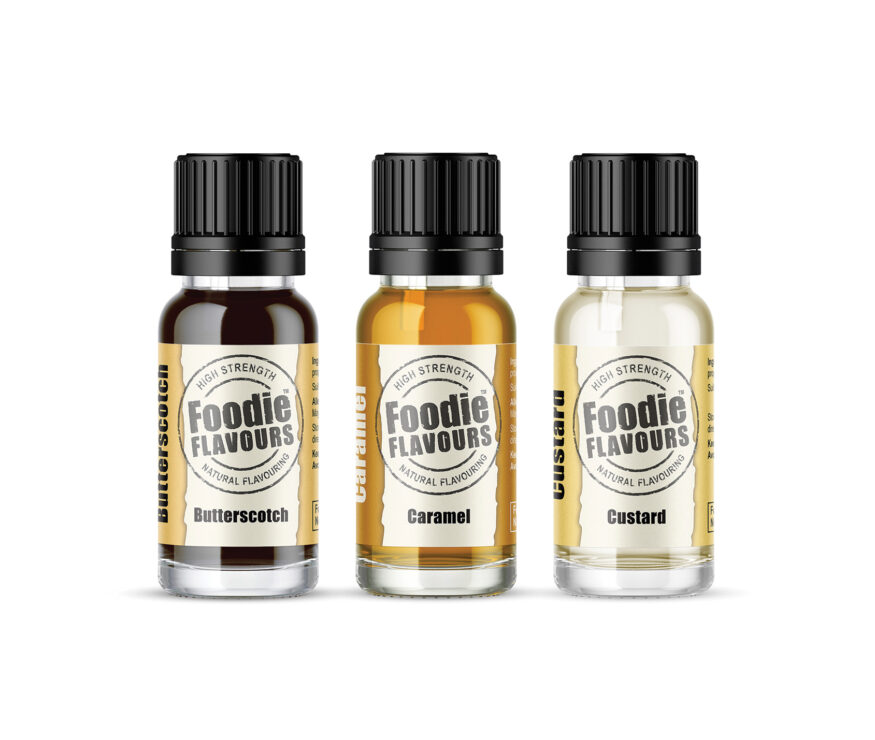 foodie flavours warm set natural flavouring