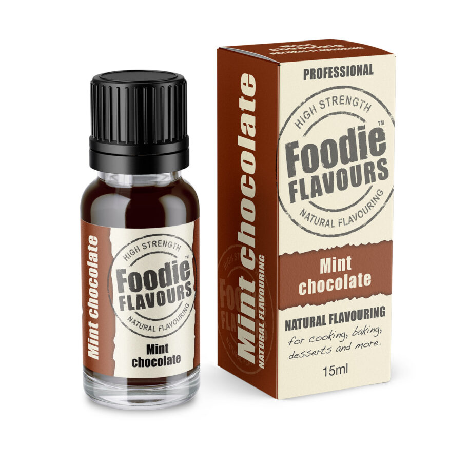 Mint Chocolate Natural Flavouring bottle and box