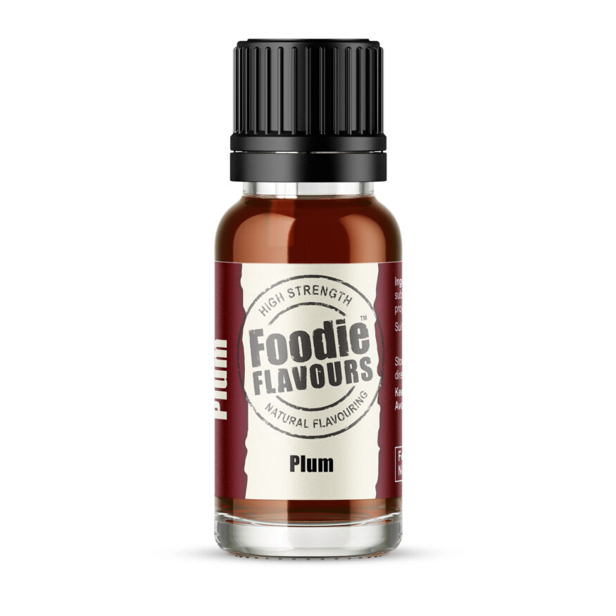 Plum Natural Flavouring 15ml bottle
