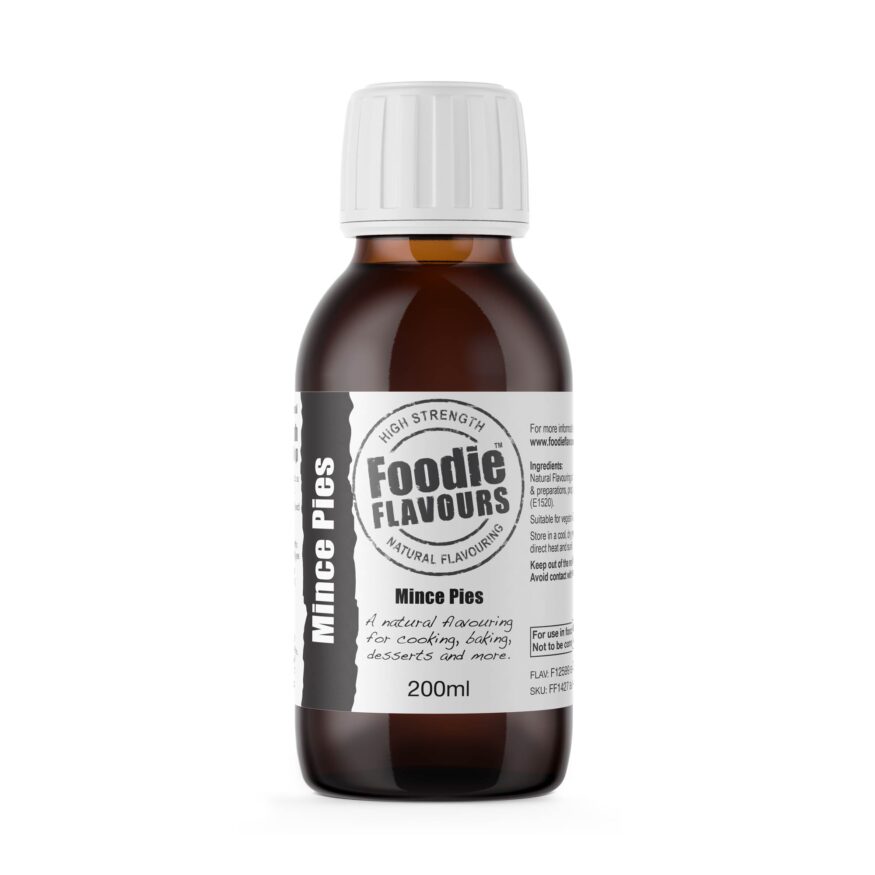 Mince Pies Natural Flavouring 200ml - Foodie Flavours