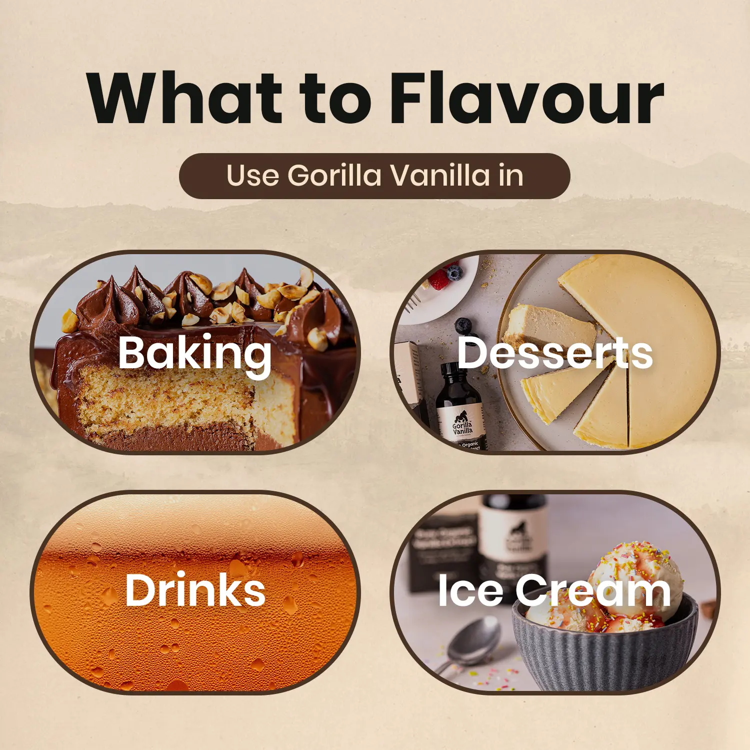 Gorilla Vanilla - Organic Vanilla Extract - Use In