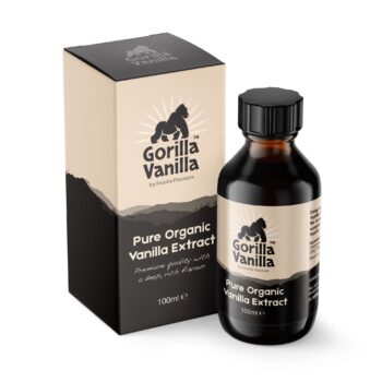 Gorilla Vanilla - Organic Vanilla Extract 100ml - Foodie Flavours