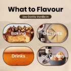 Gorilla Vanilla, Organic Vanilla Extract - What to flavour