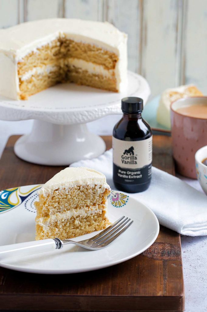 Vanilla Extract Cake Baking