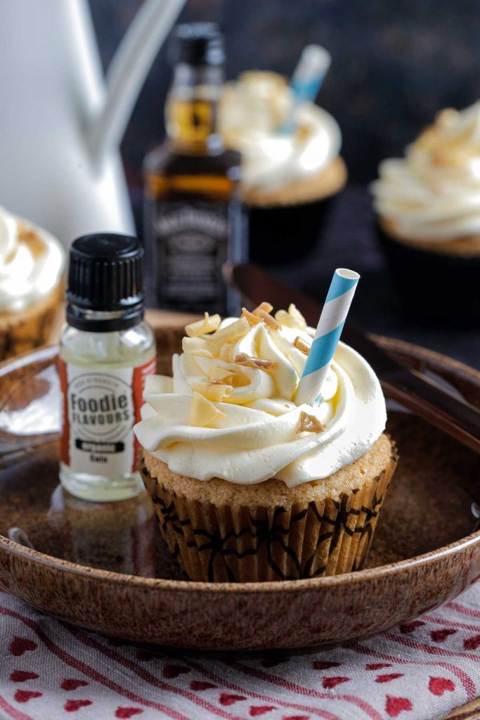 foodie flavours cola and jack daniels cupcakes