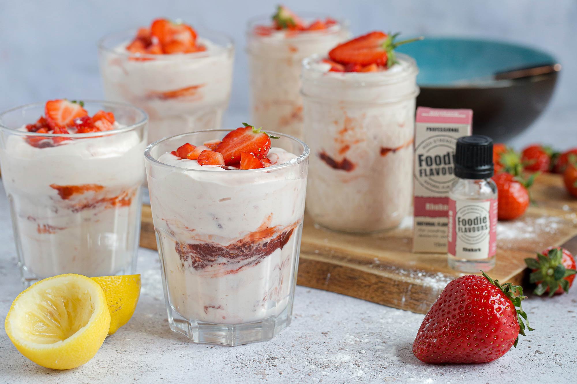 Vegan Rhubarb and Strawberry Fool Recipe