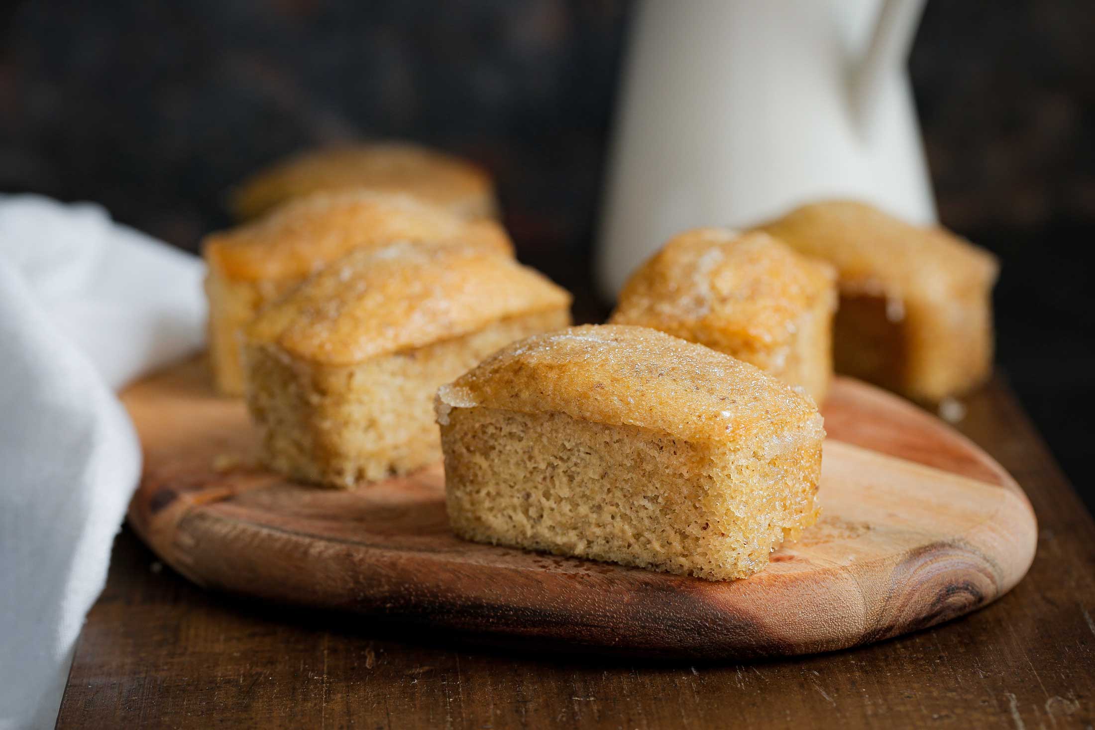 Lemon Drizzle Mini Loaf Cakes