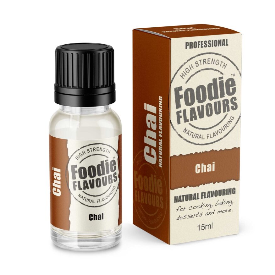 Chai Natural Flavouring 15ml - Foodie Flavours