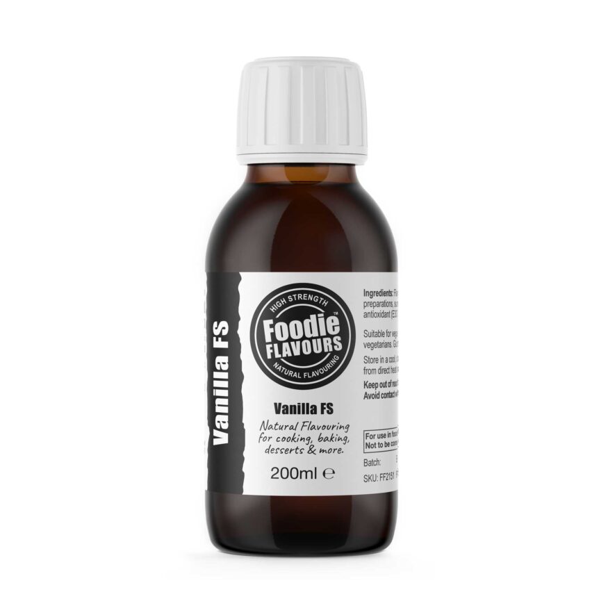 Natural Vanilla FS Flavouring 200ml - Foodie Flavours