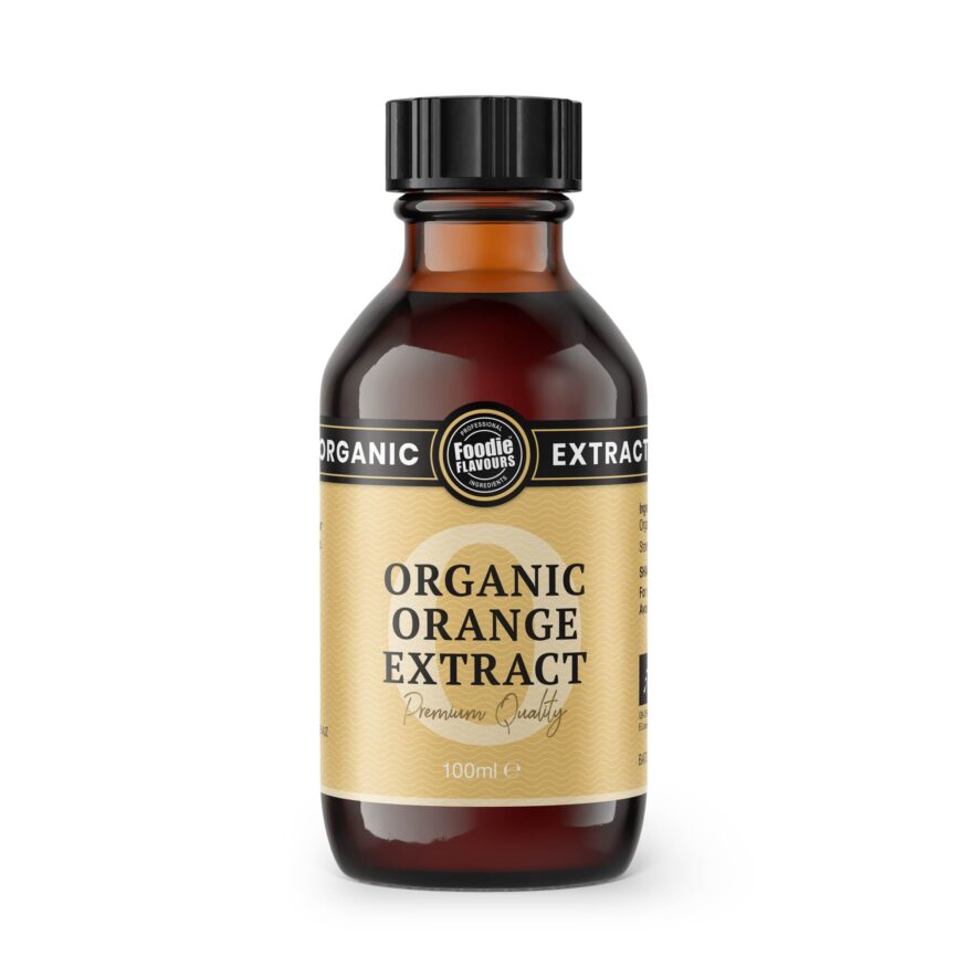 Organic Orange Extract 100ml - Foodie Flavours