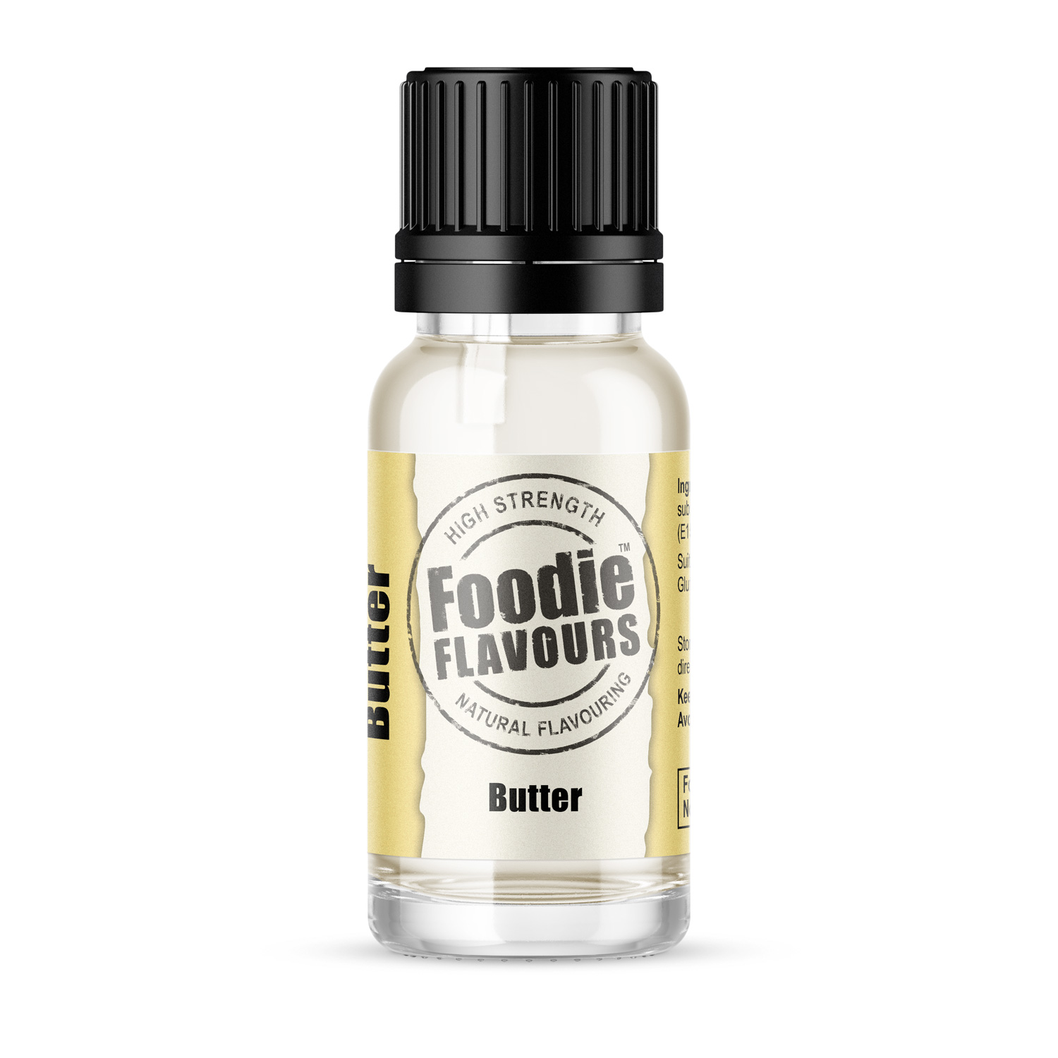 Butter Natural Flavouring 15ml - Foodie Flavours