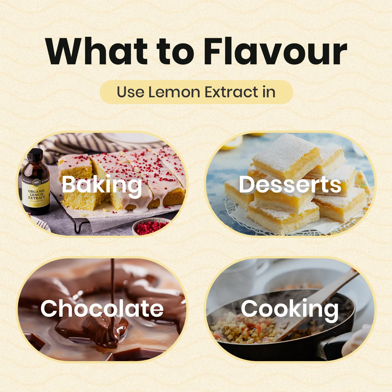 Organic Lemon Extract - What to flavour