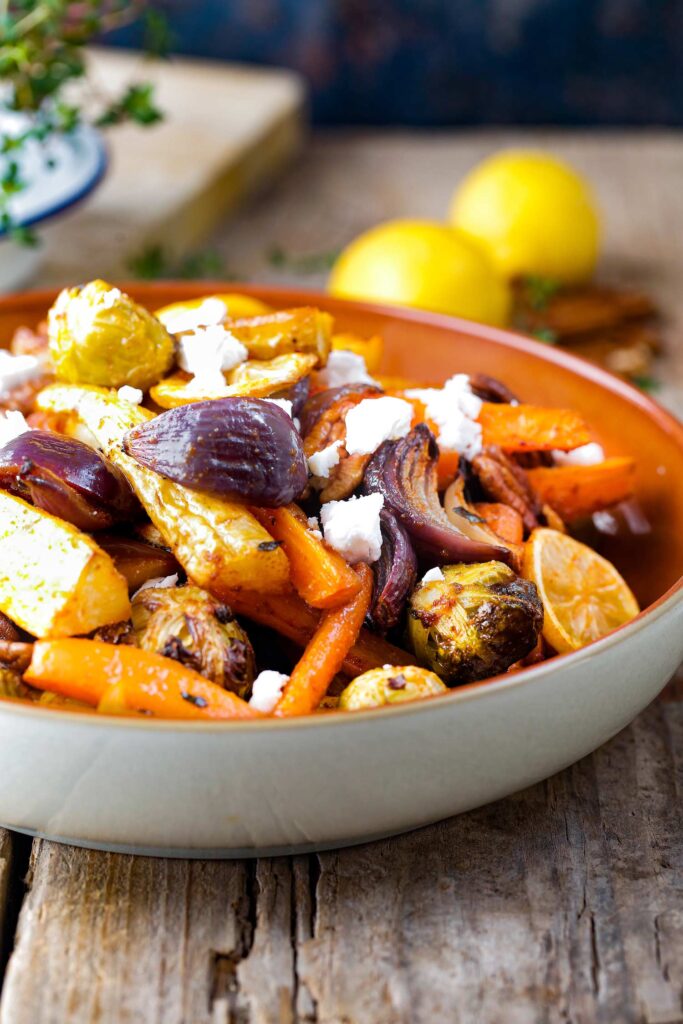 Honey Roasted Root Vegetables