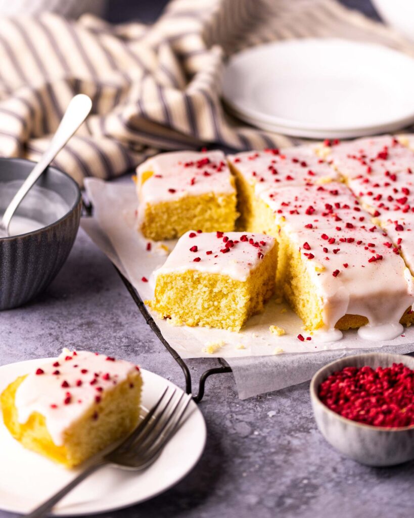 Lemon Drizzle Traybake Recipe