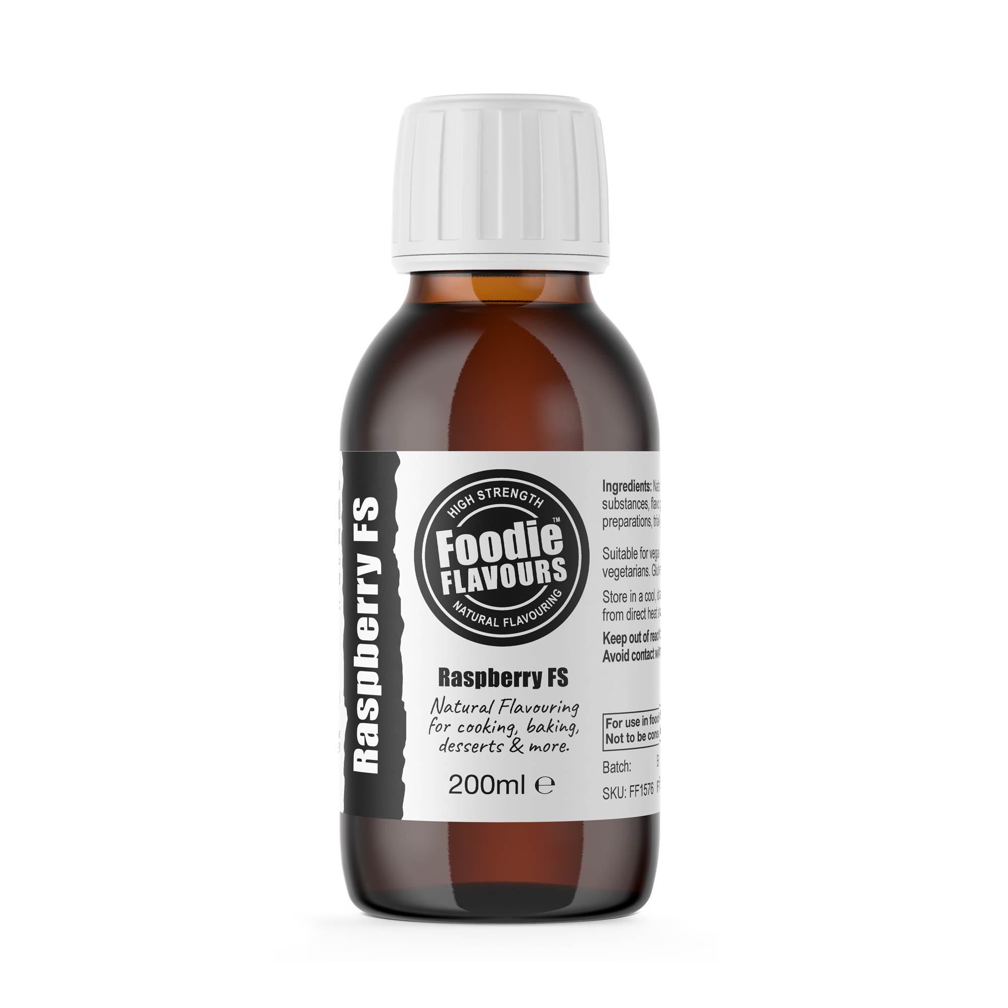 Raspberry FS Natural Flavouring 200ml - Foodie Flavours