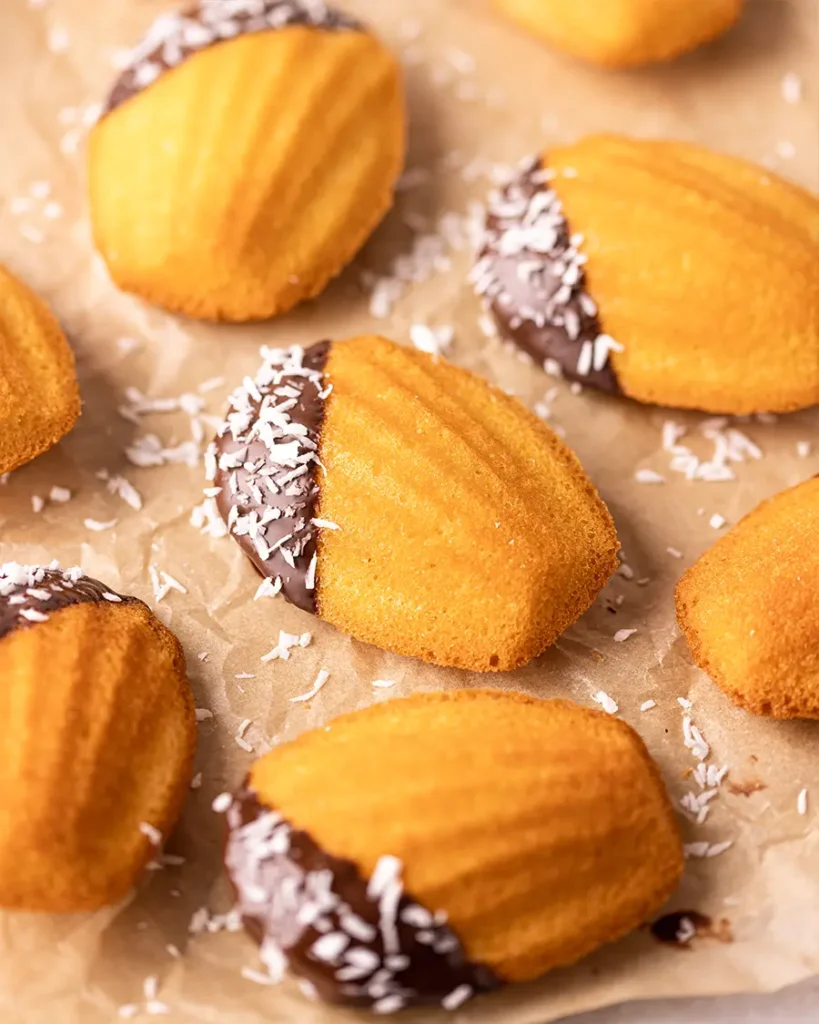 Coconut Madeleines