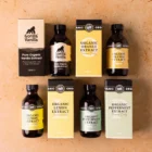 Organic Extracts Bundle, Gorilla Vanilla Extract, Orange Extract, Lemon Extract, Peppermint Extract - Foodie Flavours