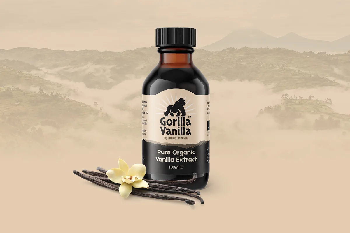Gorilla Vanilla - Organic Vanilla Extract by Foodie Flavours