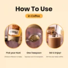 Huni Natural Coffee Syrup - How to use