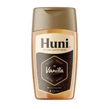 Huni, Vanilla flavoured coffee syrup
