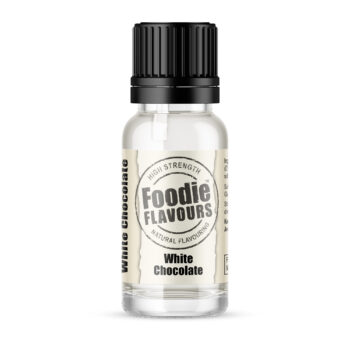 White Chocolate Natural Food Flavouring 15ml | Foodie Flavours