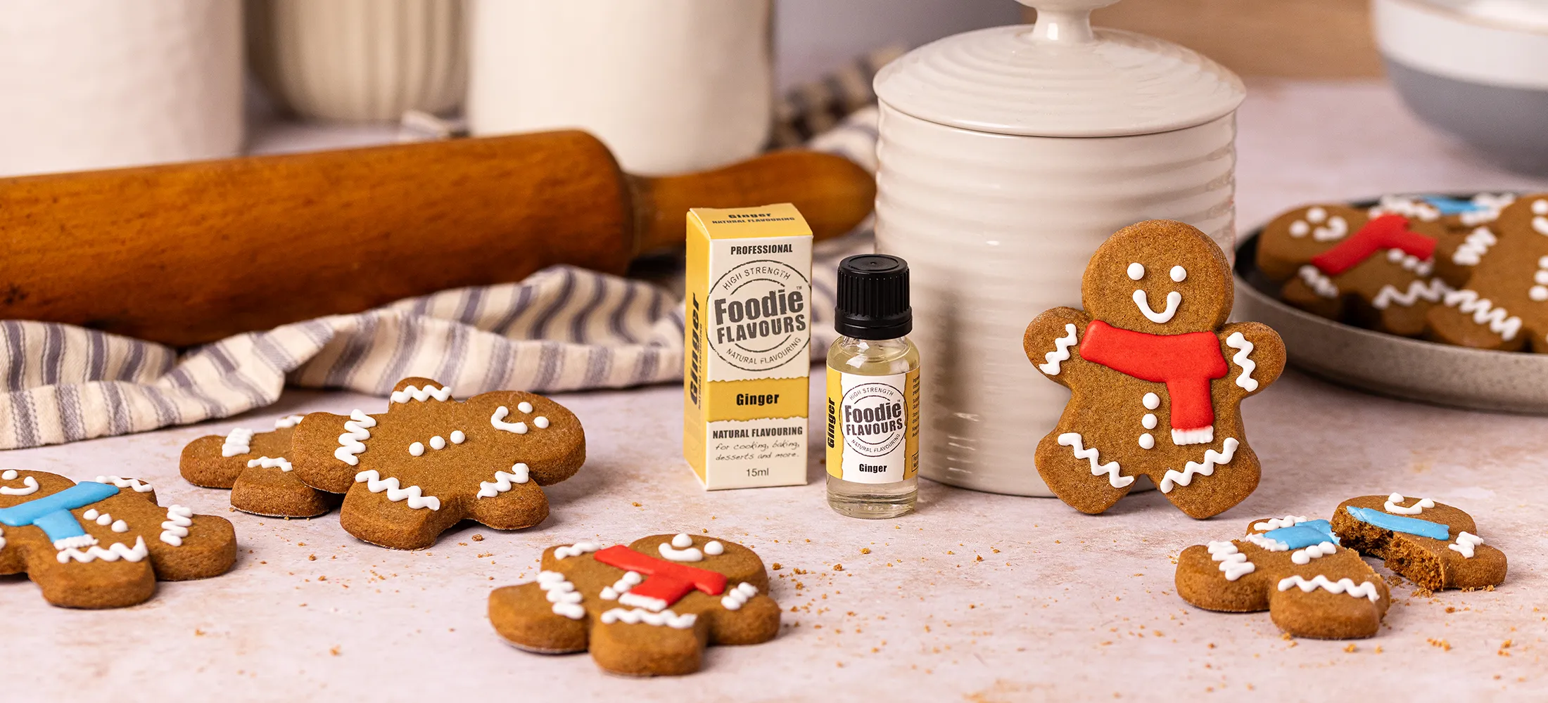 Iced Gingerbread Men